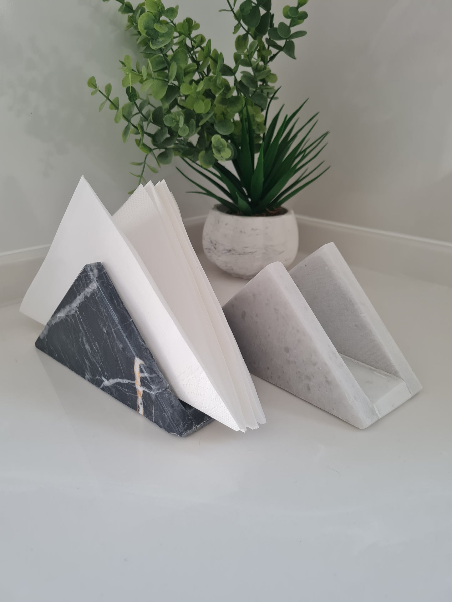 Marmor Serviettenhalter
