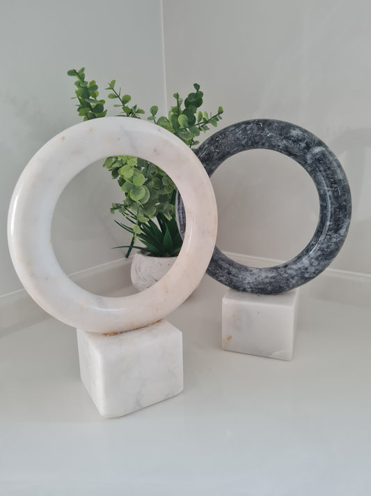Marmor Dekoration Ring